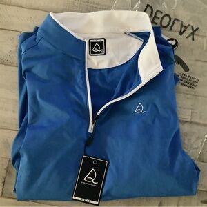 Blue Deolax Quarter-Zip Sweatshirt